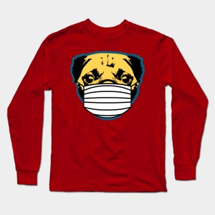 Mask Pug Long Sleeve T-Shirt